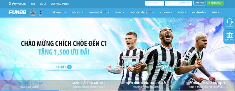 fun88 Top 10 Game Bài Đổi Thưởng Uy Tín Nhất 2025 Nhà Cái Fun88