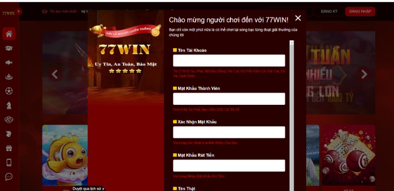 77WIN Thương hiệu nhà cái uy tín hàng đầu tại Châu Á 4 Top 10 Game Bài Đổi Thưởng Uy Tín Nhất 2025 Thao Tác Tạo Tài Khoản Cực Đơn Giản Và Dễ Dàng