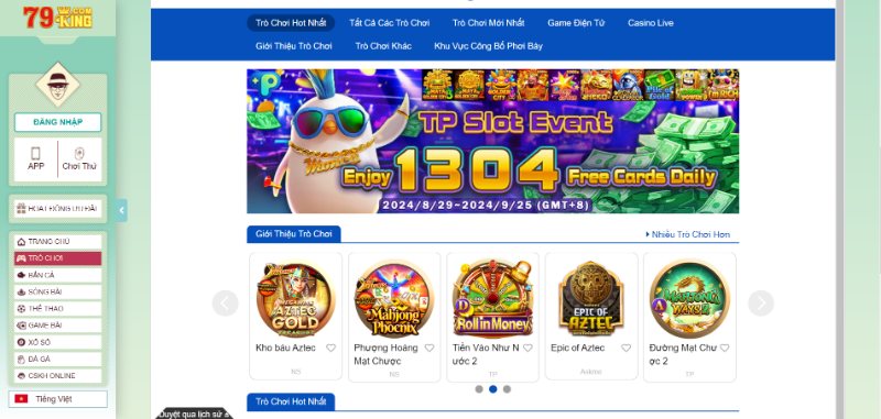 79KING Nhà cái cá cược đỉnh cao hàng đầu cho bet thủ 3 Top 10 Game Bài Đổi Thưởng Uy Tín Nhất 2025 79King Đa Dạng Các Sảnh Chơi Hấp Dẫn Khác