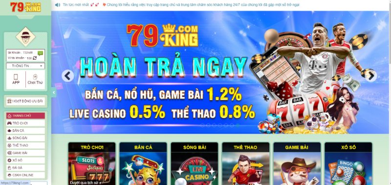 79KING Nhà cái cá cược đỉnh cao hàng đầu cho bet thủ 6 Top 10 Game Bài Đổi Thưởng Uy Tín Nhất 2025 Chính Sách Đại Lý King79 Hấp Dẫn Thu Hút Nhiều Hội Viên