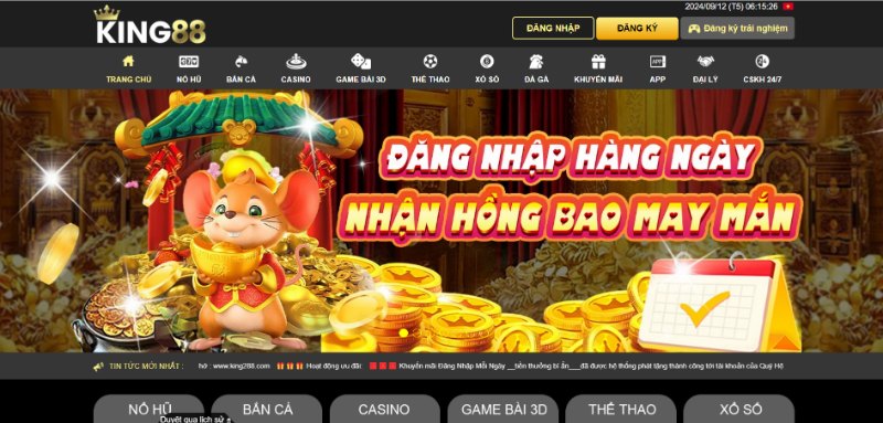 KING88 Điểm đến lý tưởng an toàn dành cho cược thủ 1 Top 10 Game Bài Đổi Thưởng Uy Tín Nhất 2025 Tổng Quan Về Nhà Cái King88