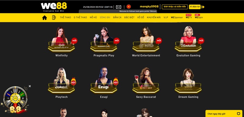 We88 Thiên đường giải trí số 1 tại Việt Nam và Châu Á 2 Top 10 Game Bài Đổi Thưởng Uy Tín Nhất 2025 Sòng Bài Online Chắc Chắn Là Sảnh Cược Mà Anh Em Không Thể Bỏ Qua